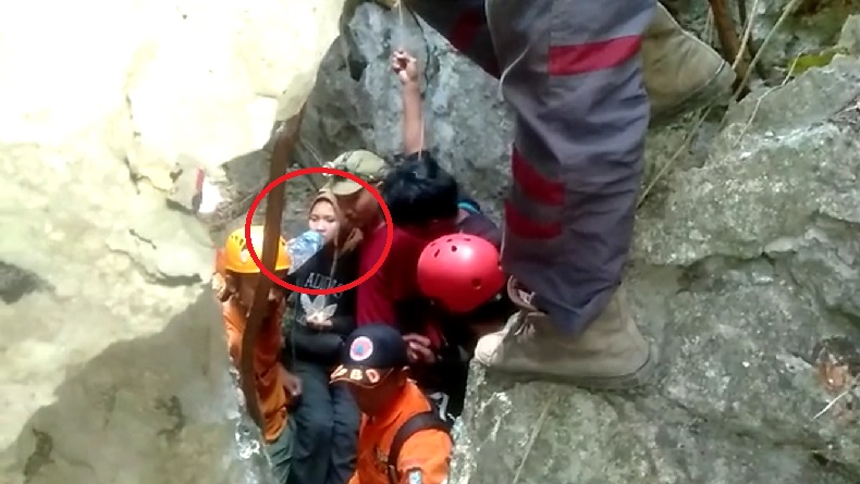 Begini wajah Eva pendaki perempuan yang hilang di Gunung Abbo. (Foto: iNews/Herman).