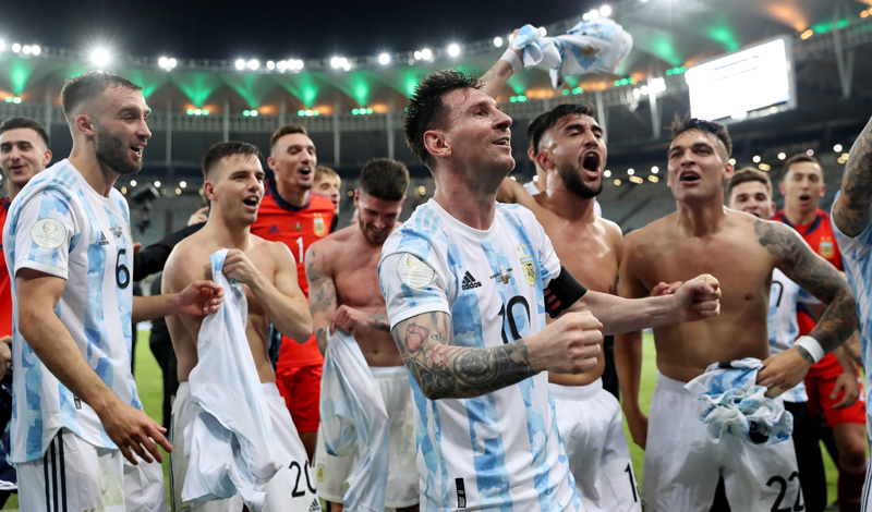 Argentina Juara 5 fakta menarik Argentina juara Copa America 2021.(Foto: Reuters)
