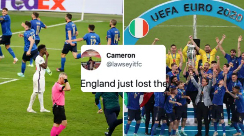 Fans Ini Prediksi Inggris Dihajar Italia via Penalti di Euro 2020 Sejak 8 Tahun Lalu