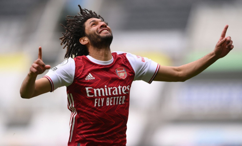 Mohamed Elneny Gelandang Arsenal Mohamed Elneny. (Foto: Kingfut)