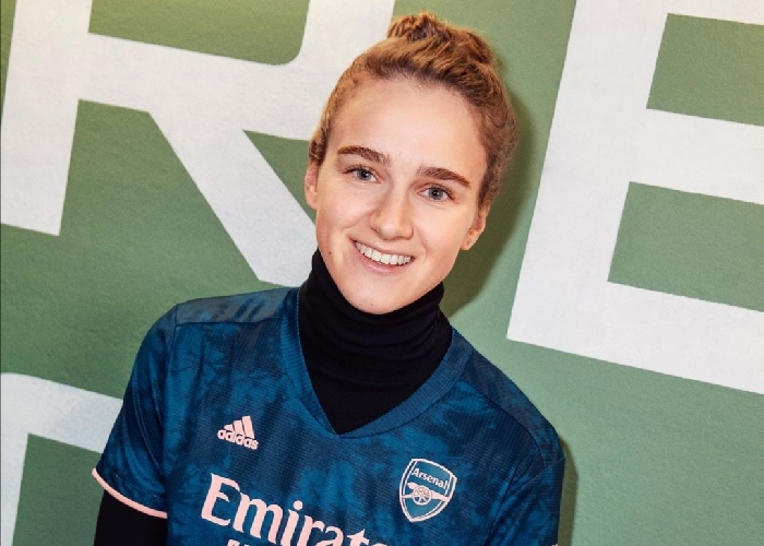 Vivianne Miedema 1 Vivianne Miedema merupakan striker andalan Arsenal Women (foto: Instagram Vivianne)