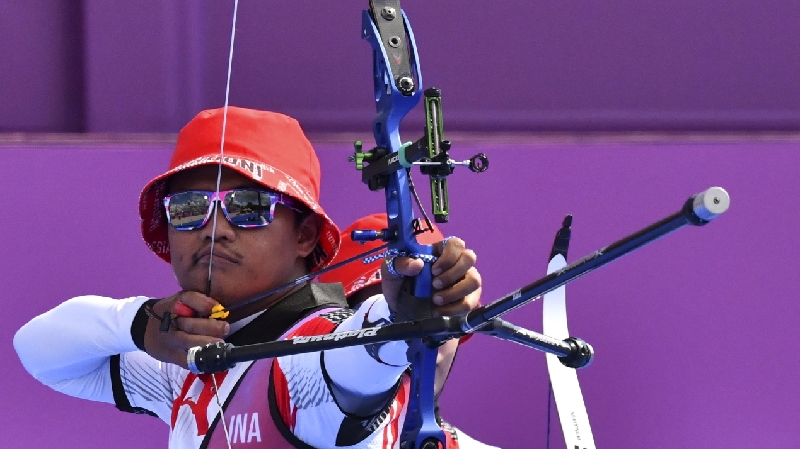 Riau Ega Cabang olahraga unggulan Indonesia yang juga diharapkan menyumbang medali emas adalah panahan.(foto: Reuters)