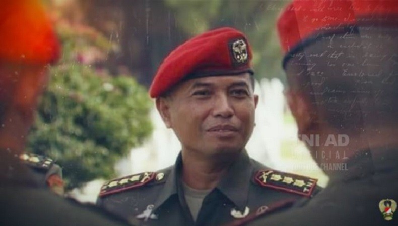 Brigjen TNI Anumerta Ricky Samuel. (Foto akun Youtube TNI AD).