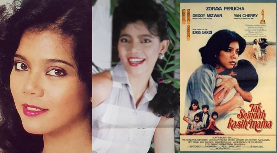 Fakta-Fakta Menarik Zoraya Perucha Artis Cantik Era 1980-an, Bintang