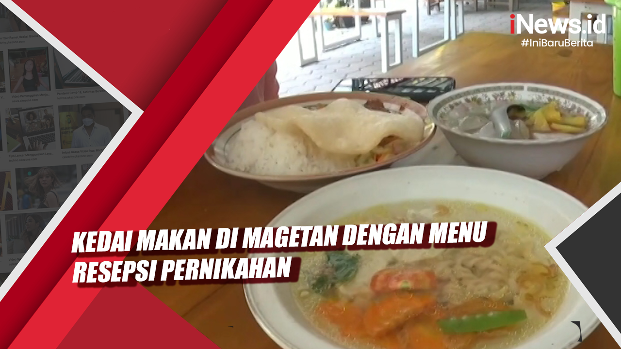 Video Kedai Makan di Magetan dengan Menu Resepsi Pernikahan
