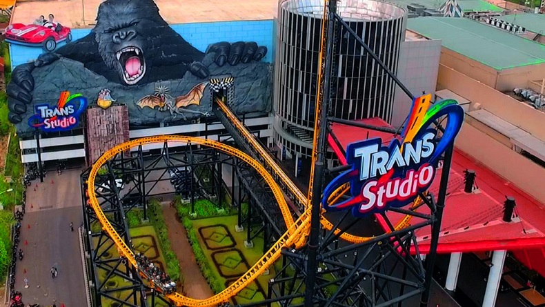 TRANS STUDIO BANDUNG Trans Studio Bandung, Jalan Gatot Subroto, Kota Bandung. (Foto: Istimewa)