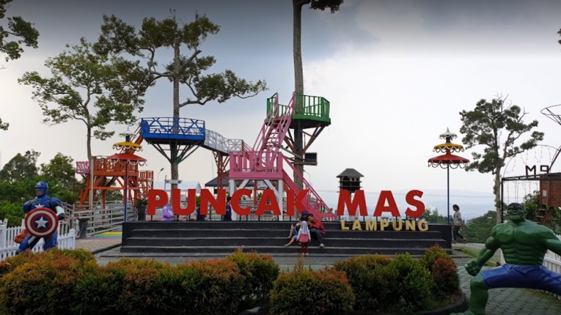 Tempat Wisata di Bandar Lampung Puncak Mas (Istimewa)
