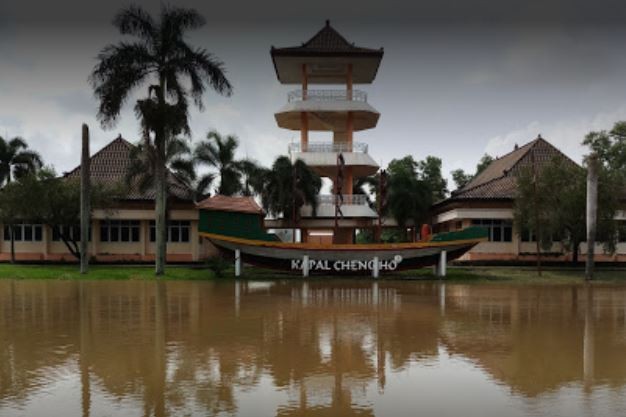 Taman Purbakala Kerajaan Sriwijaya di Palembang. (Foto: Instagram)