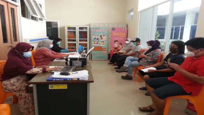 Puskesmas Sungailiat Puskesmas Sungailiat, tempat vaksin di Bangka Belitung. (Foto:ist)