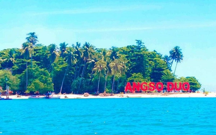 Pulau Angso Duo Pulau Angso Duo, di Padang, Sumatera Barat. (Foto: Istimewa)