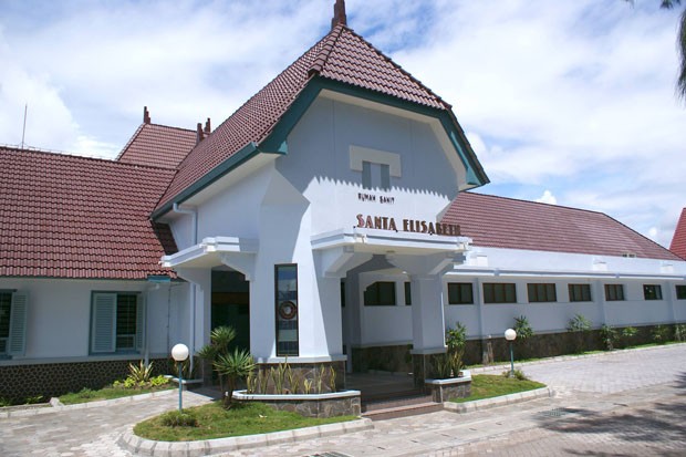 RS Santa Elisabet Ganjuran RS Santa Elisabeth di Kecamatan Bambanglipuro, Bantul. (Foto : Facebook)