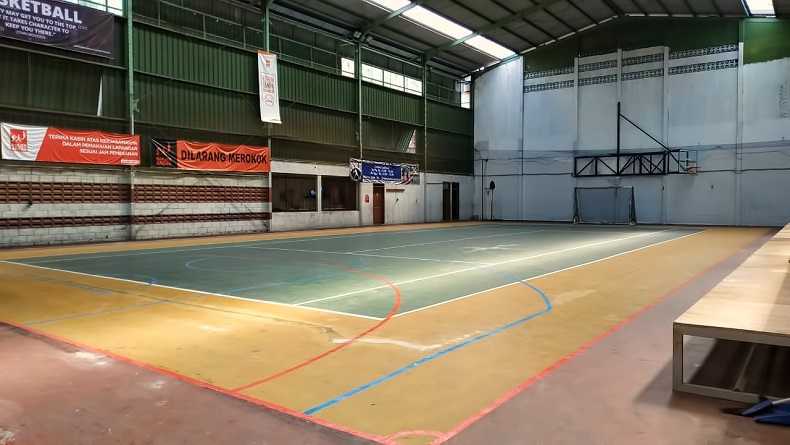Lapangan basket Bakjer Arena. (Twitter/@bakjer_arena)