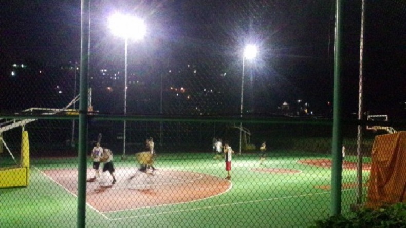 Lapangan basket Reksa Raga di Kampung Unpar Bandung. (Foto: unpar.ac.id)