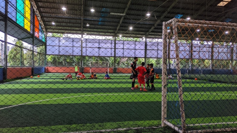 Lapangan futsal di Bandar Lampung, Raya Futsal (Dokumen/ M Faiz)