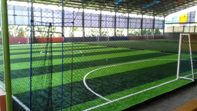 Lapangan futsal di Bandar Lampung, The Dome Lapangan futsal di Bandar Lampung, The Dome (Dokumen/ Arum Nurdiansyah)