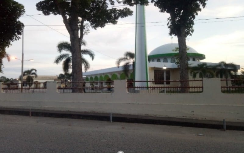 Masjid Walimah Masjid Walimah di Tanjung Batu Ogan Ilir. (Foto: Istimewa)