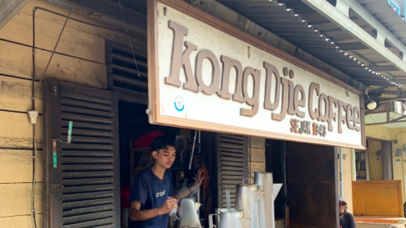 Tempat kuliner di Belitung Timur, Warung Kopi Kong Djie (Dokumen/Yudha Aji)