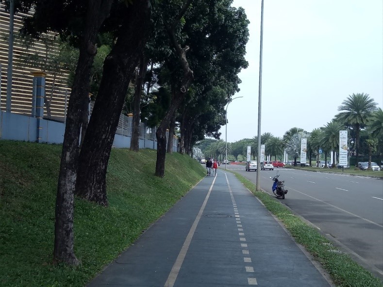 Jogging Track Bintaro Jogging Track Bintaro. (Foto: Raihannisa Fitriah)