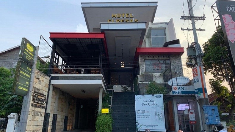 Hotel murah terdekat di Lamongan Jawa Timur salah satunya Hotel Elresas. (Foto: dok Pribadi)