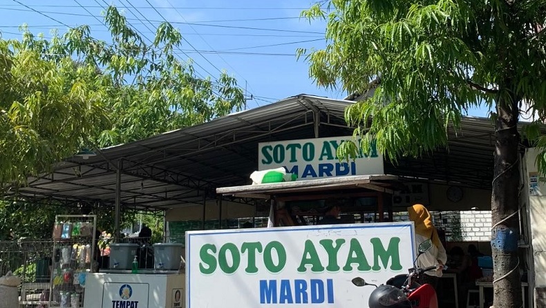 Tempat kuliner di Lamongan Soto Cak Mardi. (Foto: Istimewa).