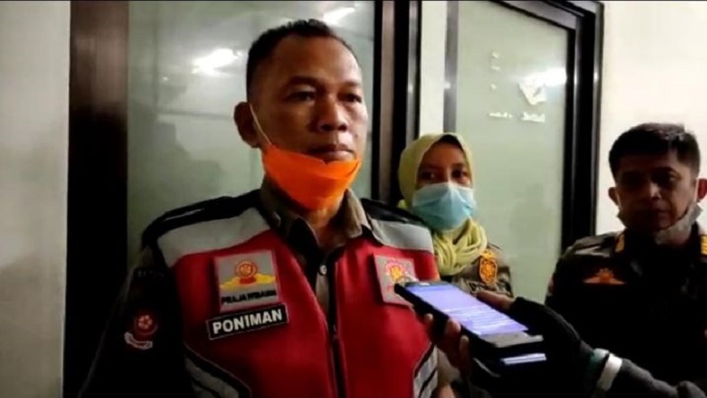 Kabid Ketentraman dan Ketertiban Masyarakat Satpol PP Bandung Barat, Poniman. (Foto: Sindonews).