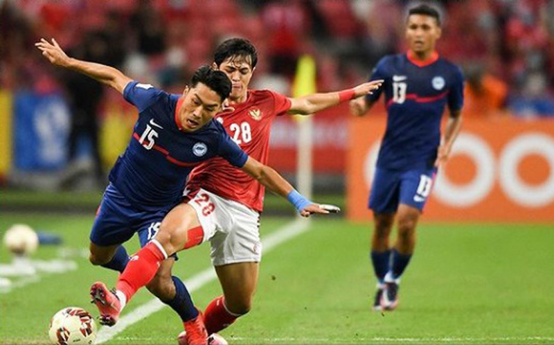 Timnas Indonesia Vs Singapura 1 Indonesia imbang 2-2 melawan Singapura pada leg kedua semifinal Piala AFF 2020, Sabtu (25/12/2021) malam WIB. (Foto: AFF)