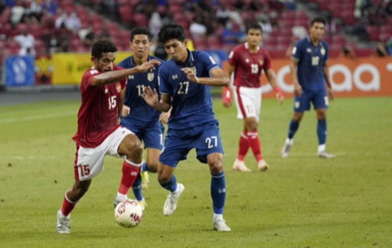 Penyebab Timnas Indonesia kalah 0-4 dari Thailand pada leg pertama final Piala AFF 2020, Rabu (29/12/2021) malam WIB terungkap. (Foto: AFF)
