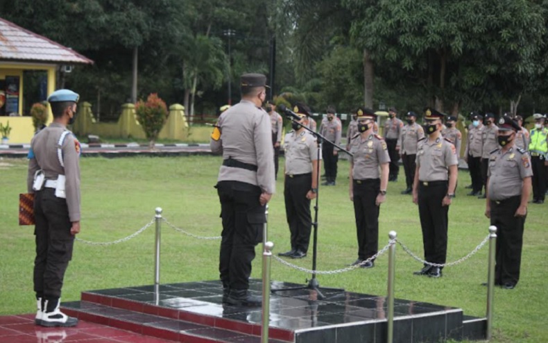 Penutup Tahun 2025: 1.272 Personel Polda Kalbar Naik Pangkat