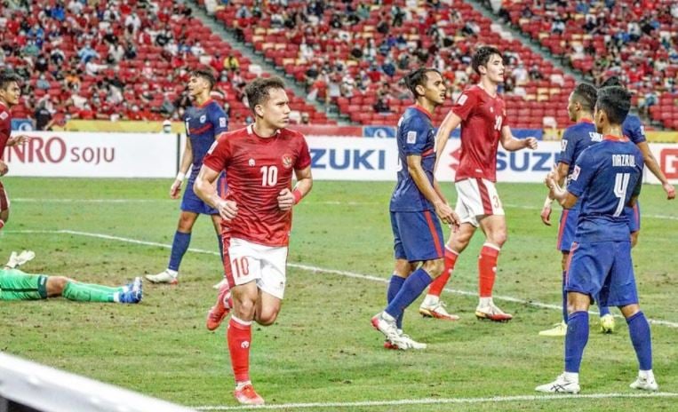 Bintang Timnas Indonesia, Egy Maulana Vikri Bintang Timnas Indonesia, Egy Maulana Vikri (10) bersinar di Piala AFF 2020. Dia menyarangkan dua gol di mana salah satunya dicetak ke gawang Thailand pada lag kedua final Piala AFF 2020, Sabtu (1/1/2022). (Foto: Instagram/@egymaulanavikri)