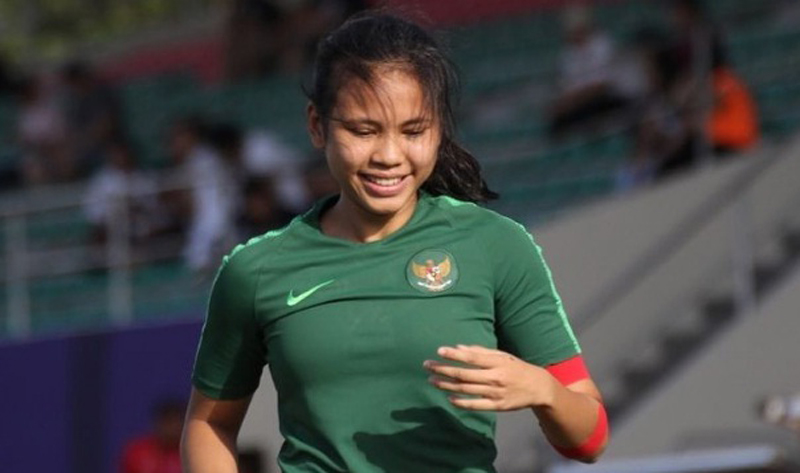Shalika Aurelia Media Vietnam The Thao 47 soroti Shalika Aurelia gabung klub Eropa yakni Roma Calcio Femminile (Roma CF). (Foto: Instagram/shalika.aurelia)