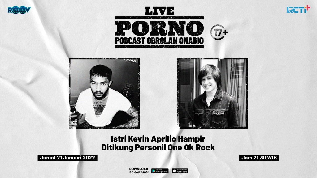Live Podcast With Kevin Aprilio. (Foto: roovofficial)