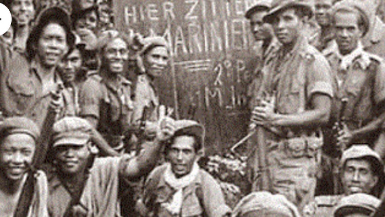 Perjuangan rakyat Minahahasa pada peristiwa Merah Putih 14 Februari 1946. (Foto: Istimewa)