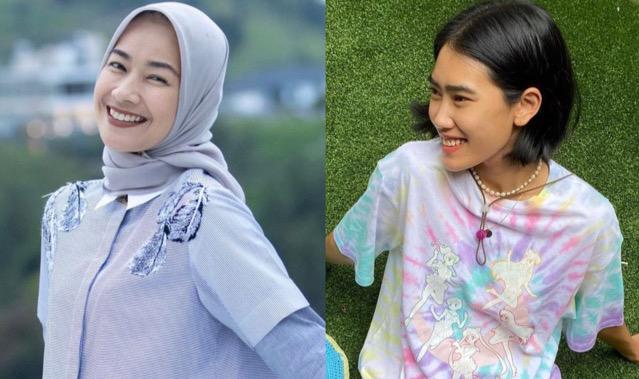 Artis Indonesia yang ternyata tante dan keponakan, Alya Rohali dan Alika. (Foto: IG)