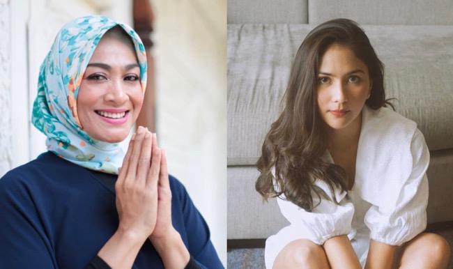 Artis Indonesia yang ternyata tante dan keponakan, Dewi Hughes dan Jessica Mila. (Foto: IG)