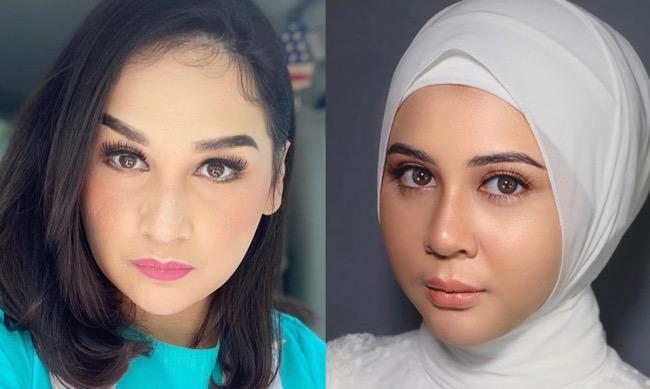 Mona Ratuliu dan Kesha Ratuliu, artis Indonesia yang ternyata tante dan keponakan. (Foto: IG)