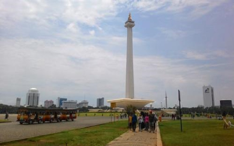 Monumen Nasional (Monas) di Jakarta. (Foto: Okezone)