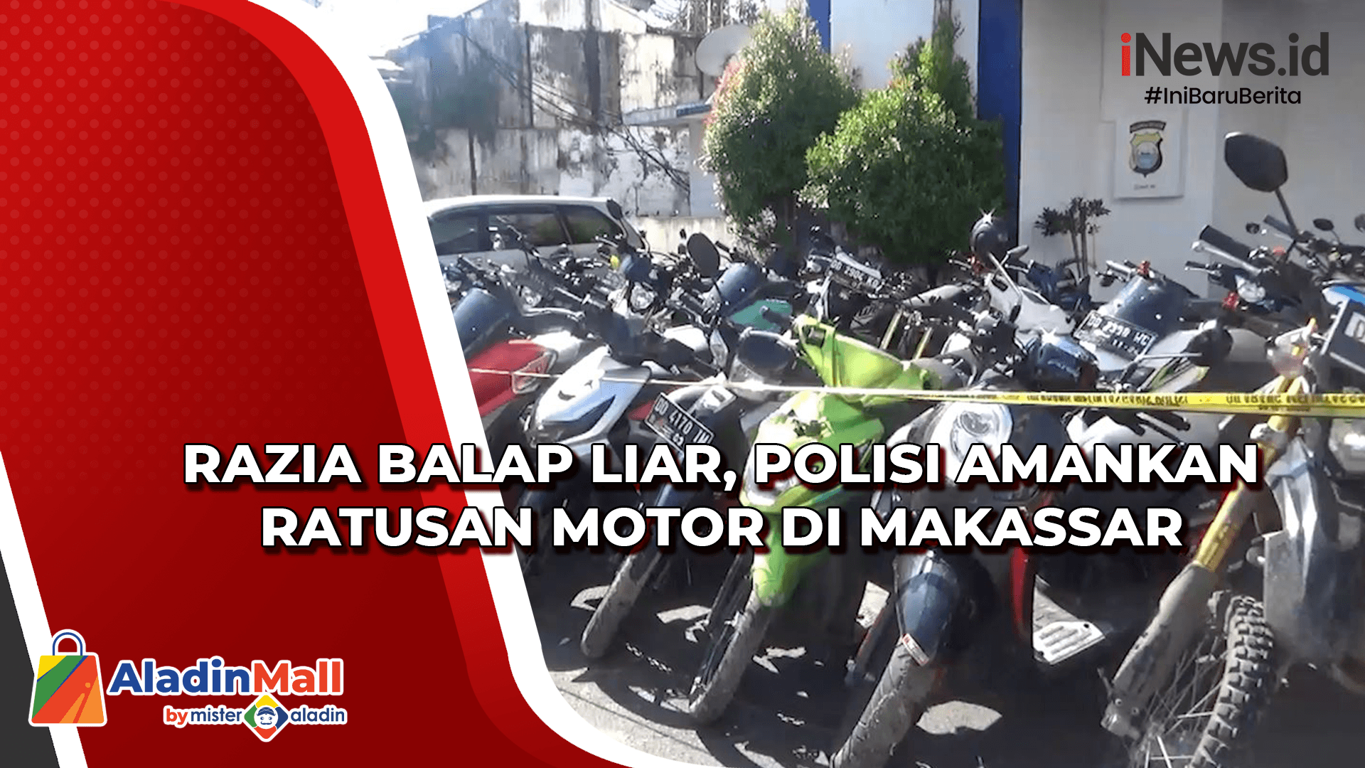 Bubarkan Balap Liar Polisi Terlibat Kejar Kejaran Hingga Amankan