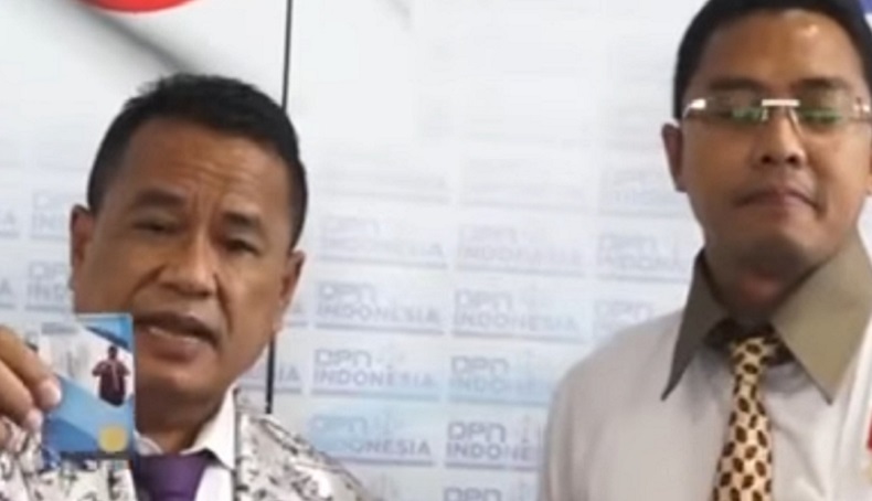 Hotman Paris Hutapea bergabung ke Dewan Pengacara Nasional (DPN) Indonesia. (Foto ist).