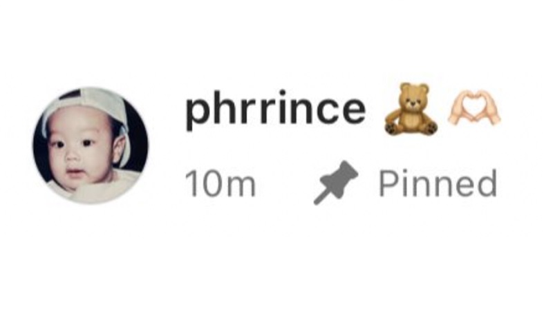 Komentar Prince di Instagram Livy Renata. (Foto: Instagram/tangkapan layar)