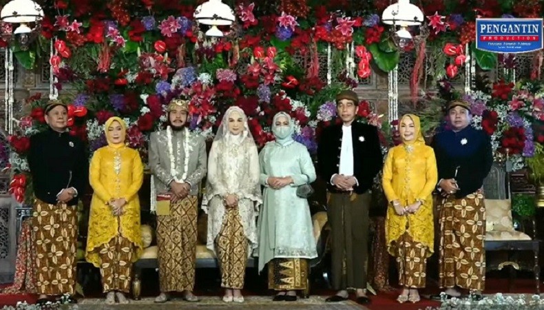 Ketua MK Anwar Usman sah menikahi adik Jokowi Idayati. (Foto Pengantin Production).