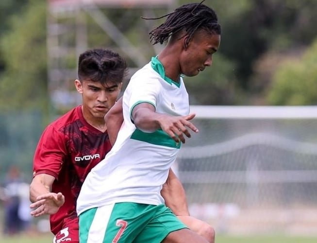 Pemain Timnas Indonesia U-19, Ronaldo Kwateh akan kembali beraksi laga kedua Grup B Toulon Cup 2022 melawan Ghana di  Stade Jules-Ladoumègue, Vitrolles, Kamis (2/6). (Foto: Instagram/@pssi)
