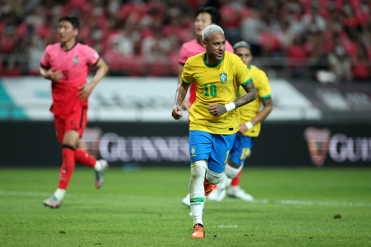 Striker Brasil, Neymar. (Foto: REUTERS/Kim Hing-Ji)
