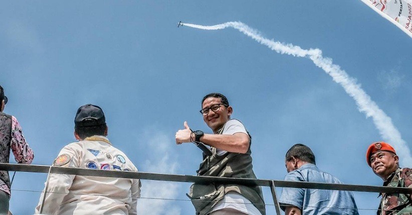 Sandiaga Susi Air 1