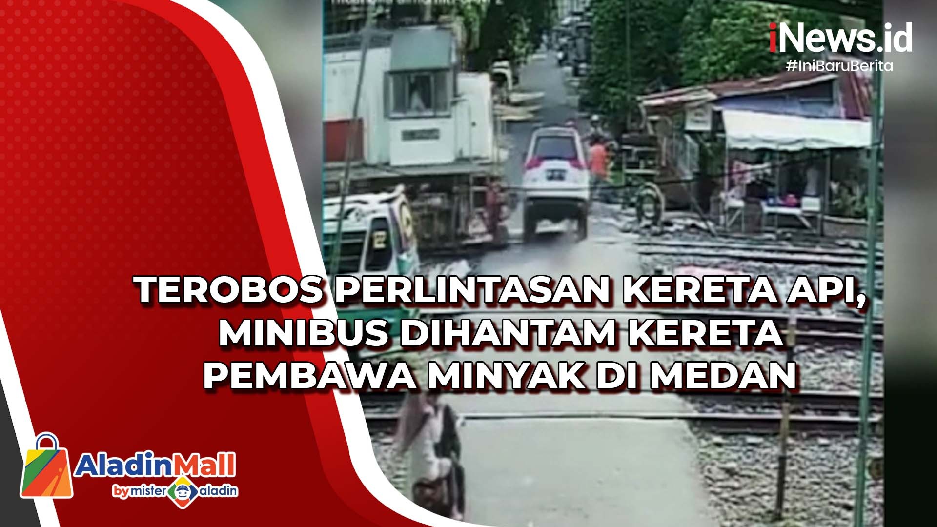 Terobos Pelintasan, Mobil ASN Batubara Ringsek Ditabrak Kereta Api ...