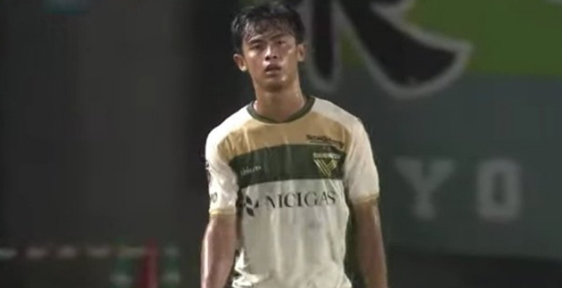 Pratama Arhan main setengah babak di laga debut bersama Tokyo Verdy. Namun klub bintang Timnas Indonesia itu menang tipis 1-0 atas Tochigi SC. (Foto: Ist)