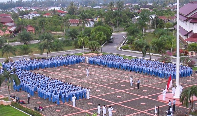 SMA Negeri 1 Matauli Pandan, salah satu sekolah unggulan yang dirikan tokoh Indonesia. (Foto : Facebook/MA Negeri 1 Matauli Pandan)