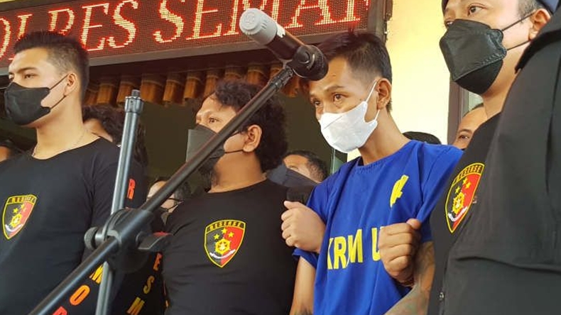 IS (32) pelaku pembunuhan disertai mutilasi di Ungaran, Kabupaten Semarang, Jawa Tengah (Antara)