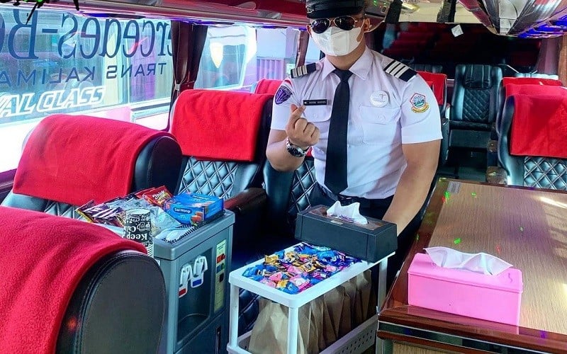 PO Bus Mewah asal Kalimantan, Kapuas Raya Express (Foto: Instagram/ Kapuas Raya Express)