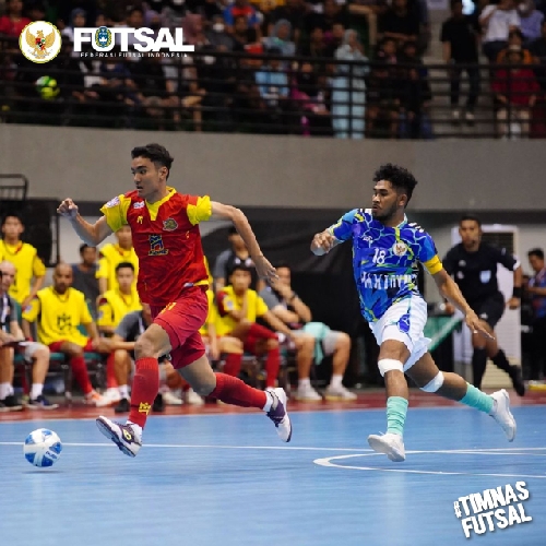 Timnas Futsal Indonesia menjadi juara MNC International Futsal Cup 2022. Evan Soumilena dkk mengalahkan Thammasat Stallion dengan skor 1-0. (foto: Timnas Futsal Indonesia ).