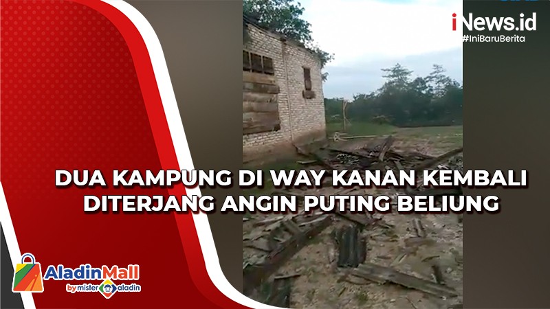 Detik-detik Puting Beliung Terjang Atap Rumah Warga, Masjid Dan TK Di Maros